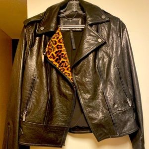 Bcbg leather jacket
